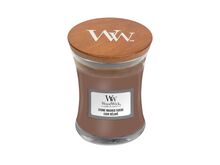 WoodWick sklo malé Stone Washed Suede