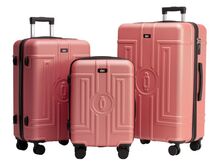 ROWEX Sada cestovních kufrů Rowex Casolver Rosegold, 3dílná