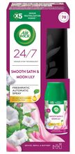 AIR WICK Spray komplet Jemný satén a Měsíční lilie 250 ml