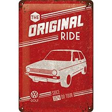 Nostalgic Art Plechová cedule - VW The Original Ride
