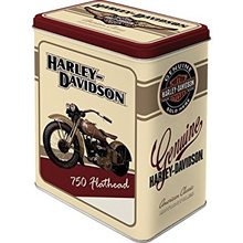Harley Davidson Plechová dóza – Harley Davidson Flathead