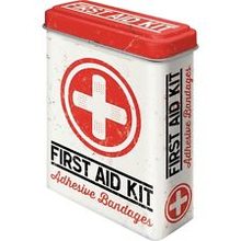 Nostalgic Art Plechová dóza-First Aid Kit-Cross
