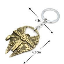 Přívěsek na klíče Star Wars - Millennium Falcon, bronzový