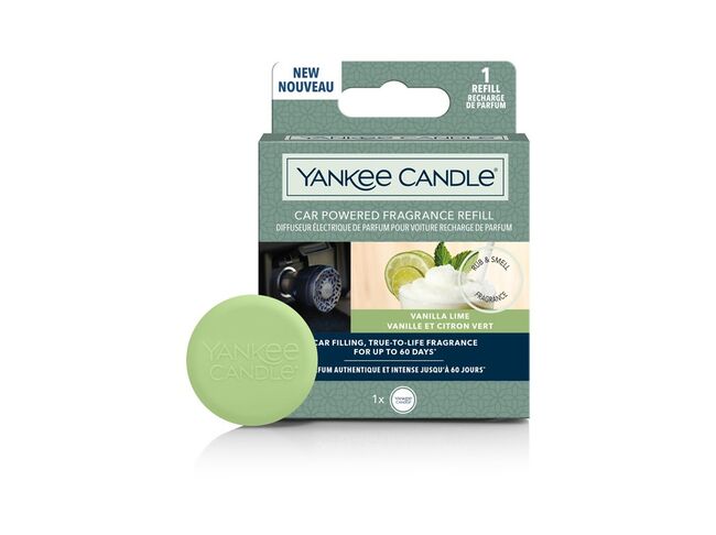 Yankee candle Car Powered difuzér náplň Vanilla Lime