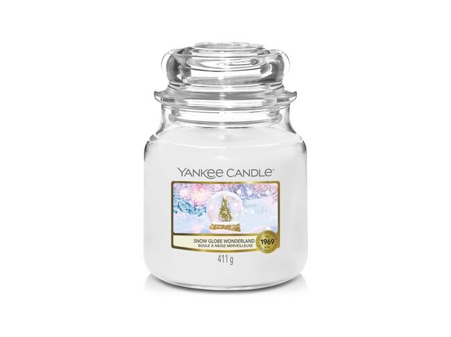 Yankee candle VONNÁ SVÍČKA YANKEE CANDLE SNOW GLOBE WONDERLAND CLASSIC STŘEDNÍ