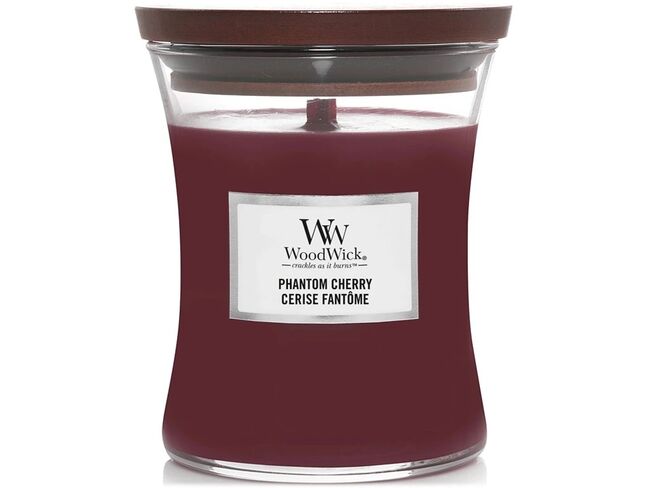 WoodWick střední svíčka Phantom Cherry