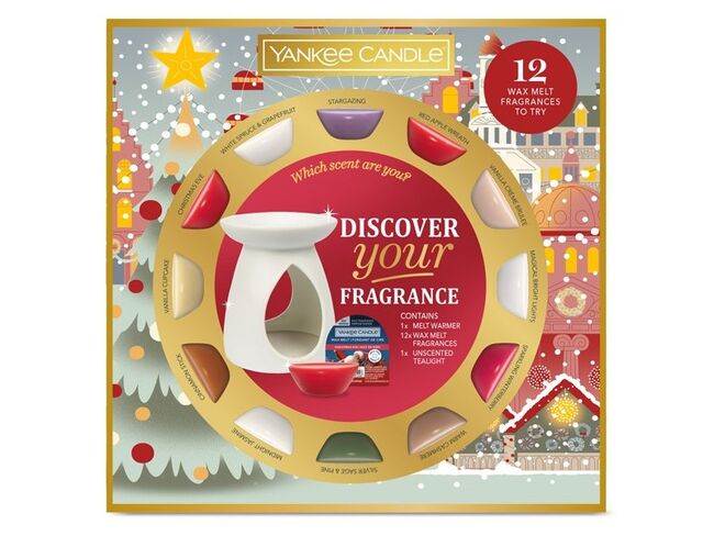 Yankee candle Dárková sada 2024 Aromalampa + 12 vosků