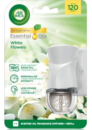AIR WICK Electric komplet Bílé květy frézie 19 ml