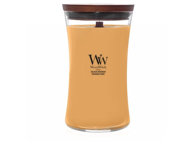 WoodWick velká svíčka Golden Bourbon
