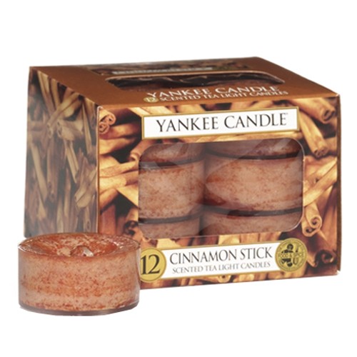 Yankee candle čaj.sv.12ks Cinnamon Stick