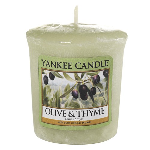 Yankee candle Svíčka Olivy a tymián, 49 g